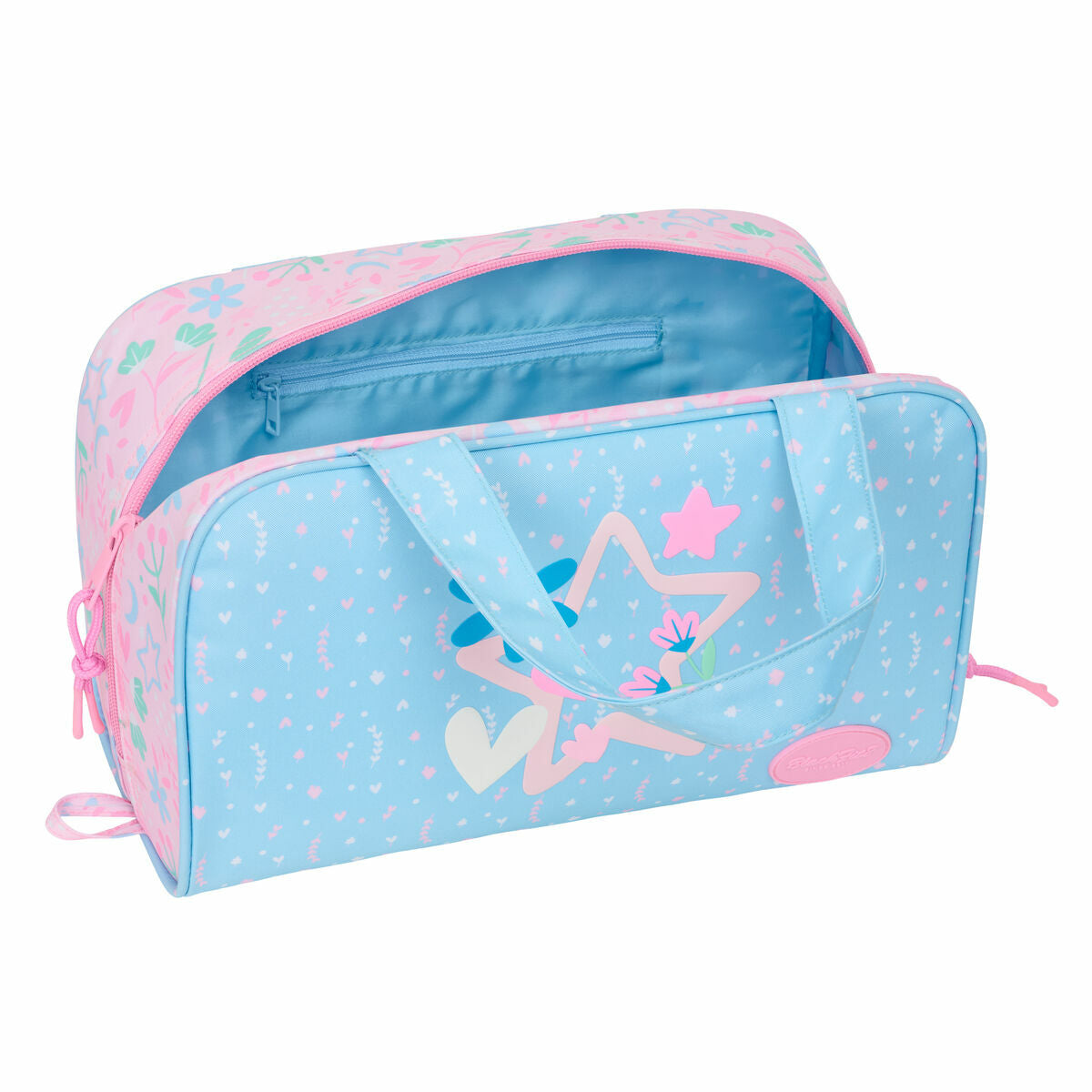 Resenecessär BlackFit8 Smile Rosa Ljusblå 31 x 14 x 19 cm finns hos Aktivcamping