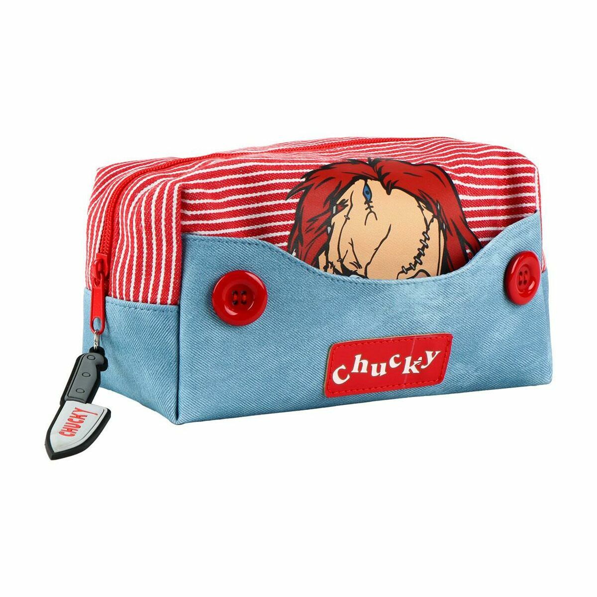 Resenecessär Chucky Röd finns hos Aktivcamping