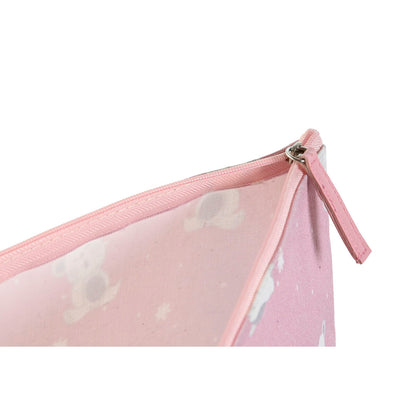 Resenecessär DKD Home Decor Blå Rosa polialgodon osos 33 x 8 x 21 cm (2 antal) - finns hos Aktivcamping