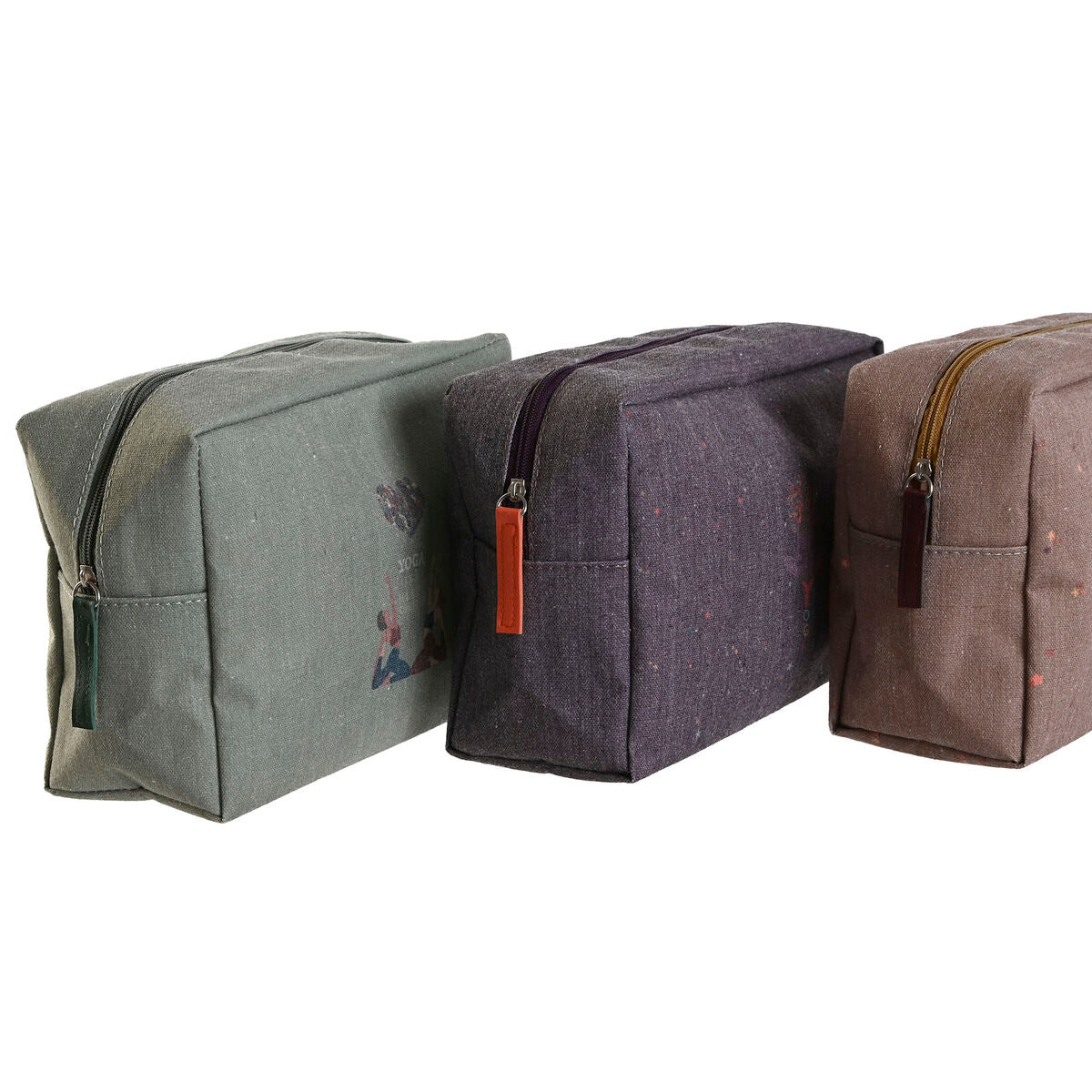 Resenecessär DKD Home Decor Brun Grön Bordeaux 20 x 8 x 14 cm finns hos Aktivcamping