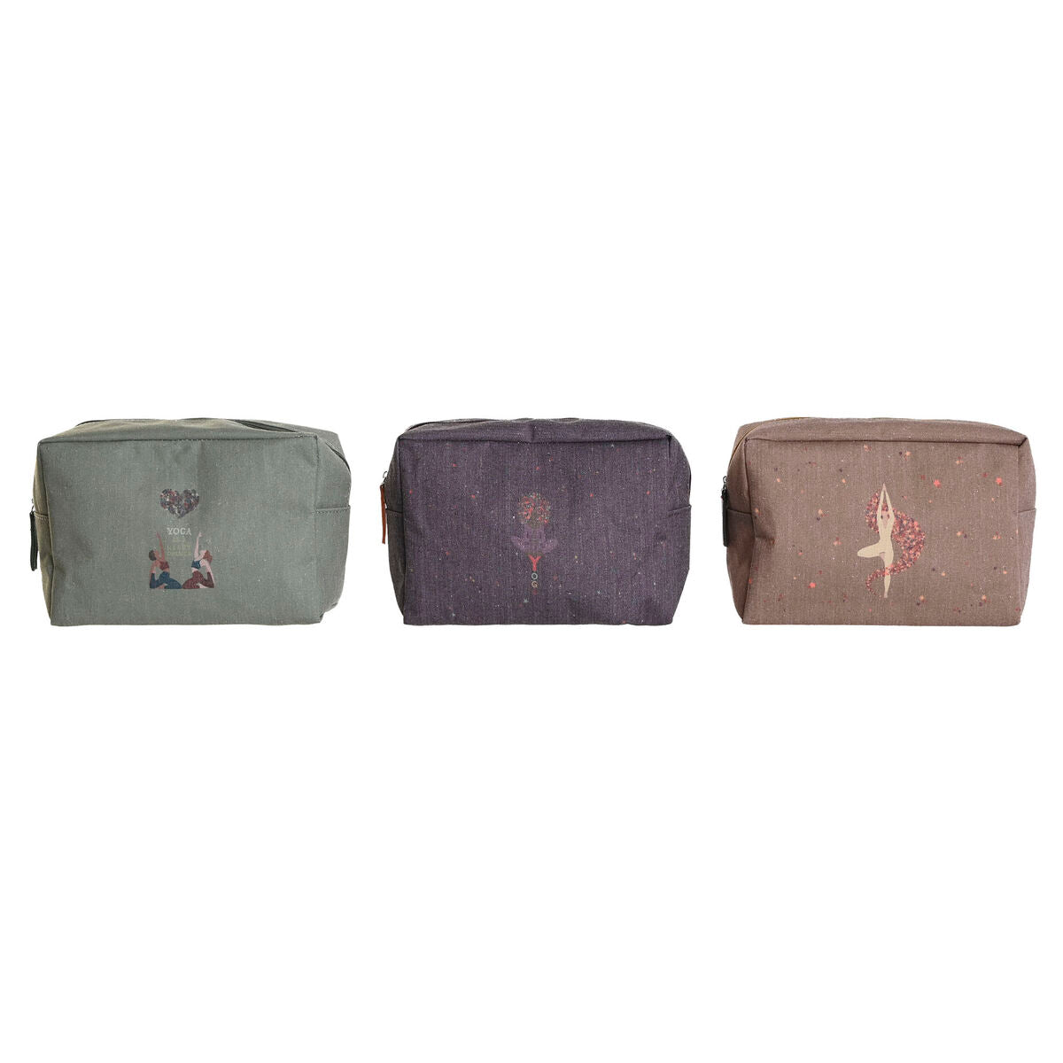 Resenecessär DKD Home Decor Brun Grön Bordeaux 20 x 8 x 14 cm finns hos Aktivcamping