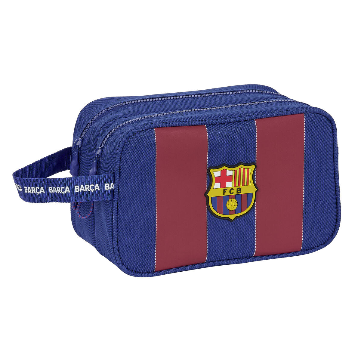 Resenecessär F.C. Barcelona Röd Marinblå Polyester 600D 26 x 15 x 12.5 cm - finns hos Aktivcamping