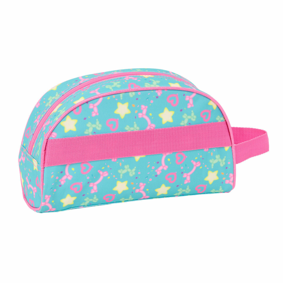 Resenecessär Gabby's Dollhouse Confetti Rosa Turkos 26 x 16 x 9 cm finns hos Aktivcamping