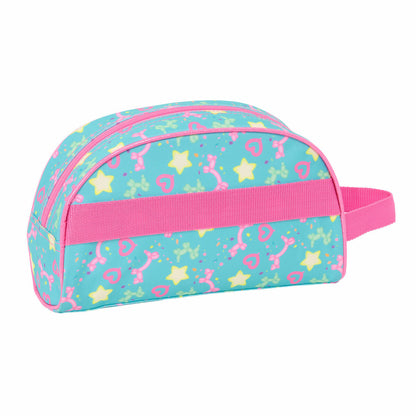 Resenecessär Gabby's Dollhouse Confetti Rosa Turkos 26 x 16 x 9 cm finns hos Aktivcamping