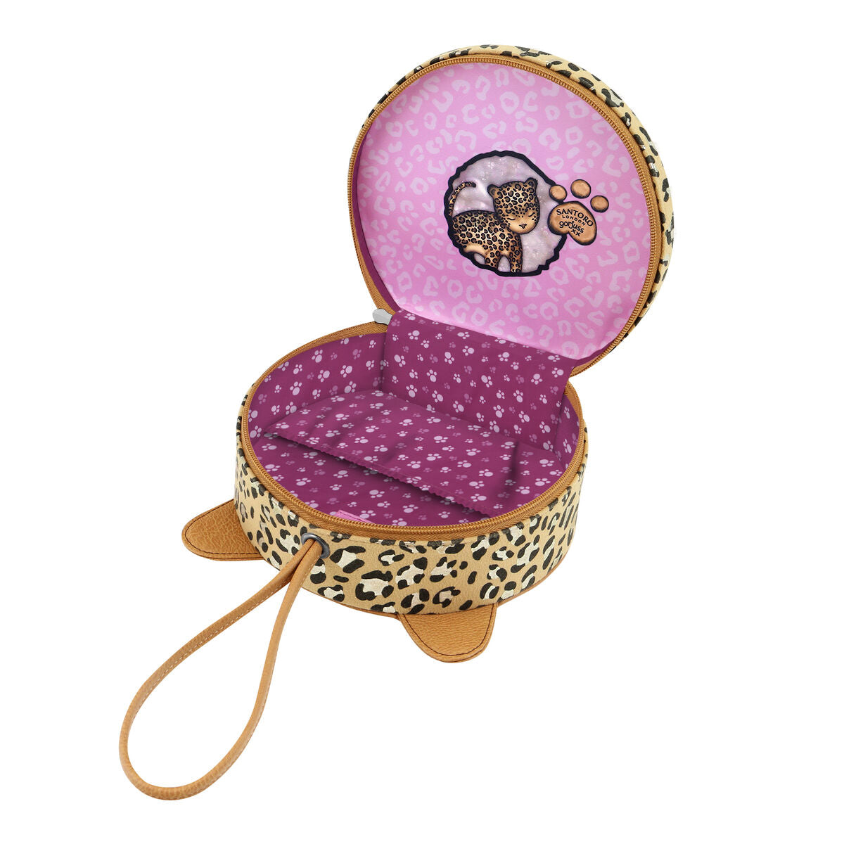 Resenecessär Gorjuss Leopard (19,5 x 17,5 x 8 cm) finns hos Aktivcamping