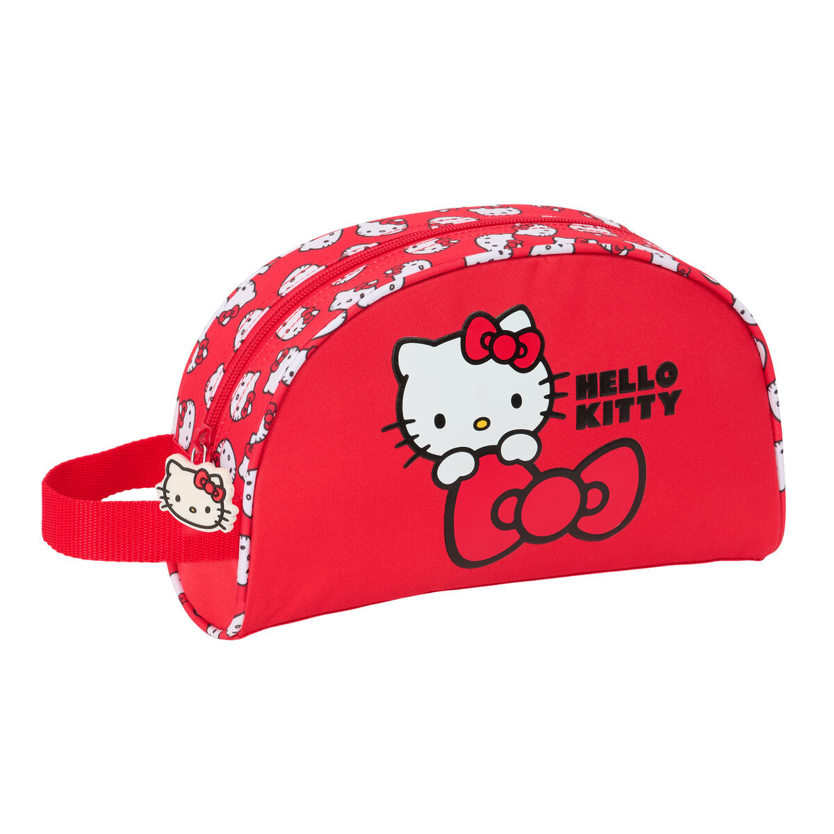 Resenecessär Hello Kitty Iconic Vit Röd 26 x 16 x 9 cm - finns hos Aktivcamping