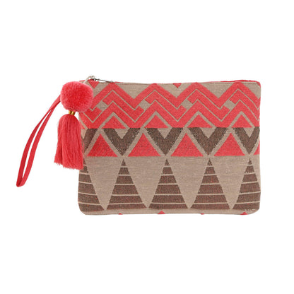 Resenecessär Home ESPRIT Beige Fuchsia 26 x 2 x 19 cm finns hos Aktivcamping