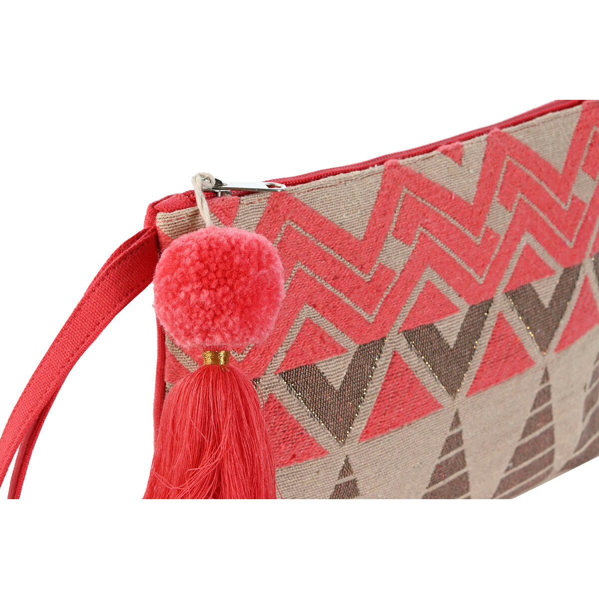 Resenecessär Home ESPRIT Beige Fuchsia 26 x 2 x 19 cm finns hos Aktivcamping