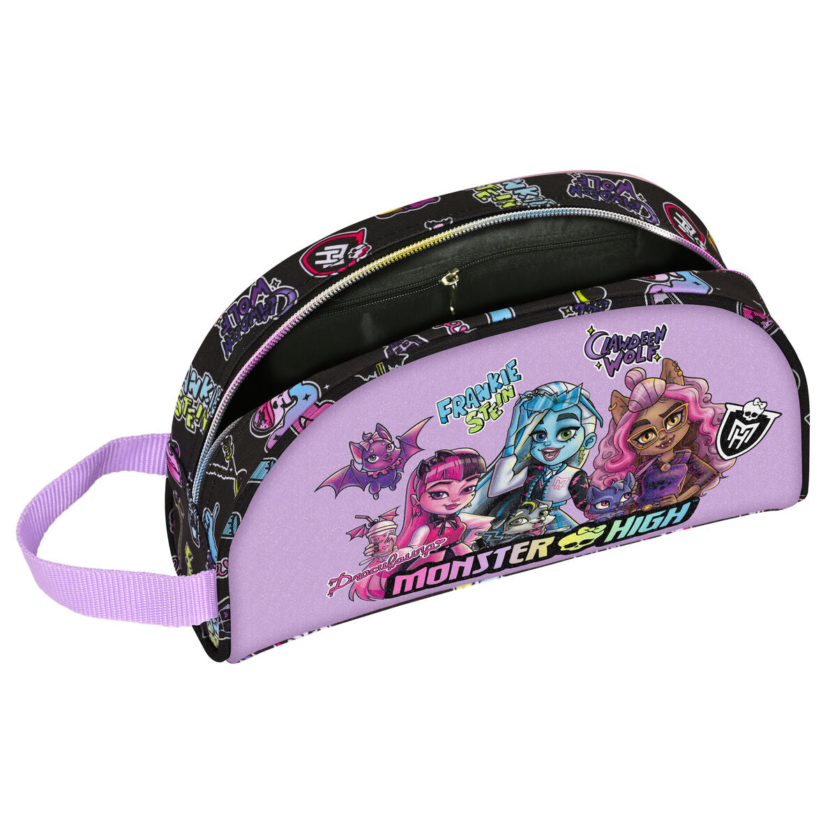 Resenecessär Monster High Creep Svart Polyester 300D 26 x 16 x 9 cm finns hos Aktivcamping