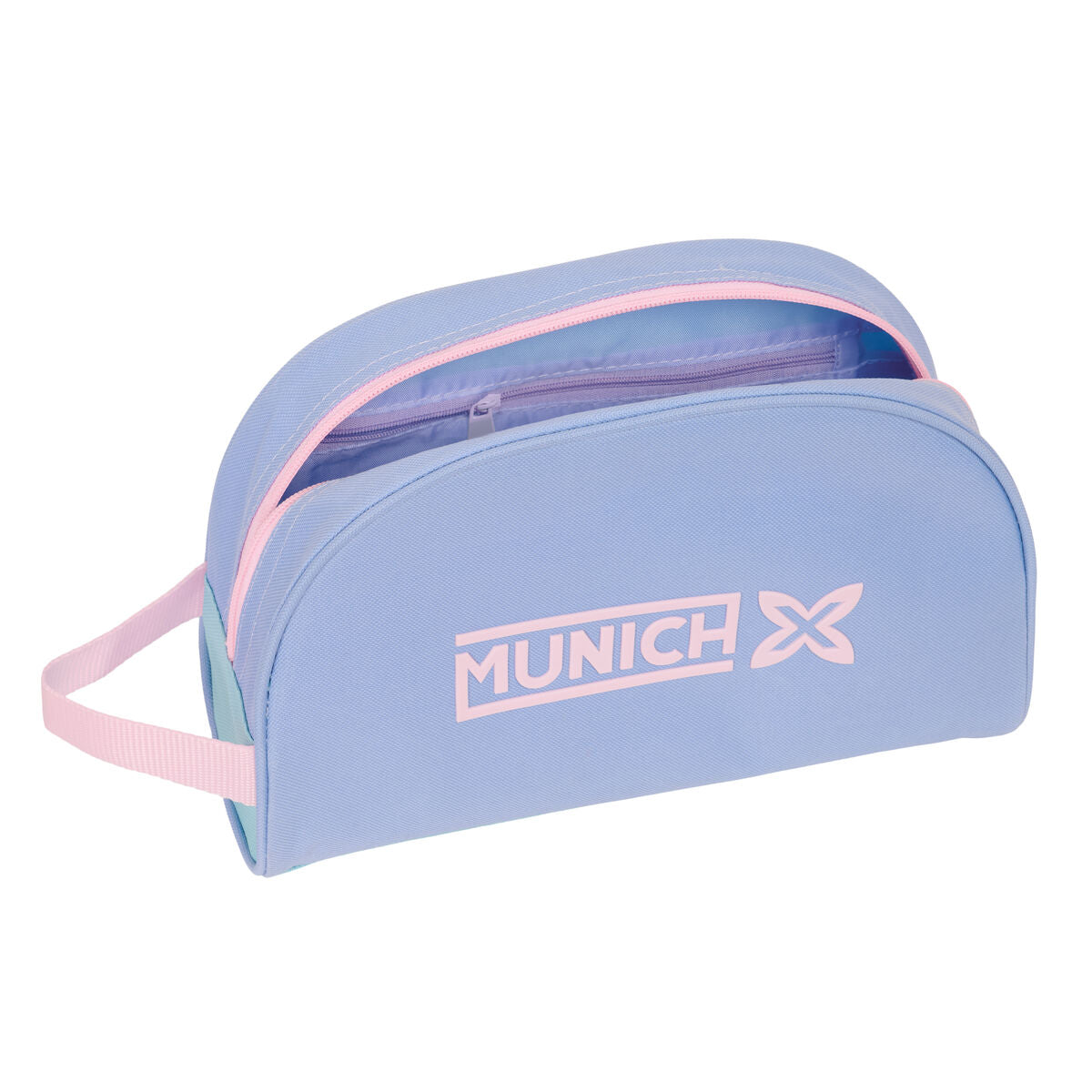 Resenecessär Munich Mellow Blå Rosa Himmelsblå 28 x 18 x 10 cm finns hos Aktivcamping