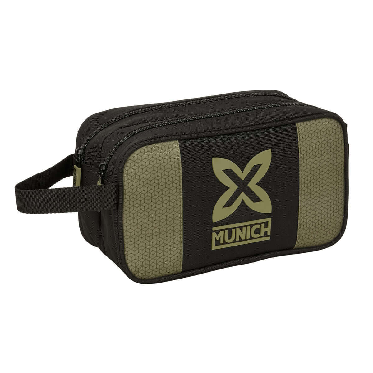 Resenecessär Munich West Svart Grön - finns hos aktivcamping.se