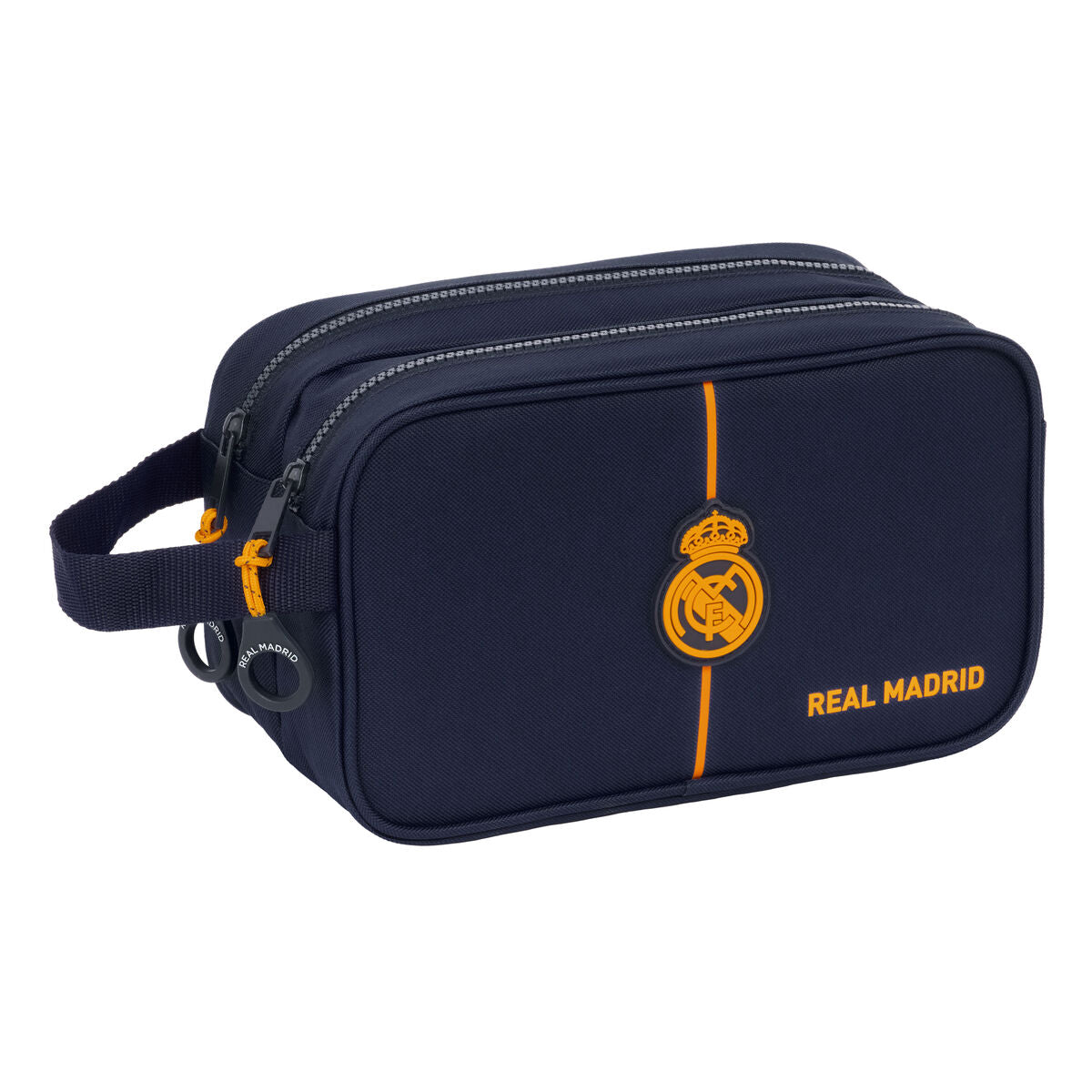 Resenecessär Real Madrid C.F. 2nd Kit 24/25 Marinblå Sportig 26 x 15 x 12.5 cm - finns hos Aktivcamping
