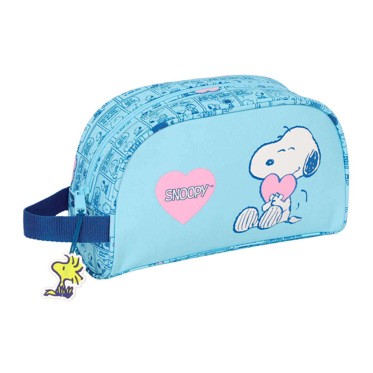 Resenecessär Snoopy Love Ljusblå 26 x 16 x 9 cm finns hos Aktivcamping