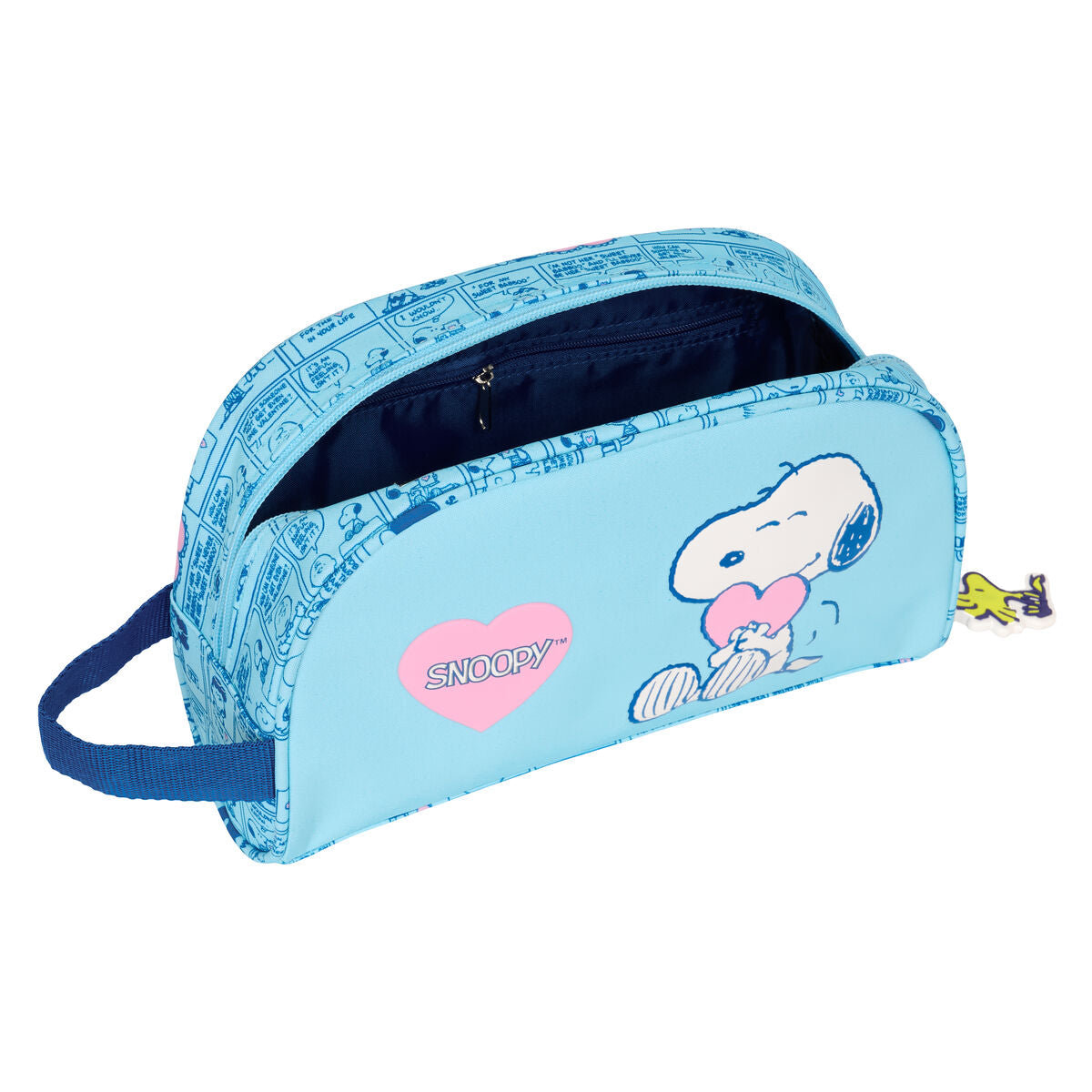 Resenecessär Snoopy Love Ljusblå 26 x 16 x 9 cm finns hos Aktivcamping