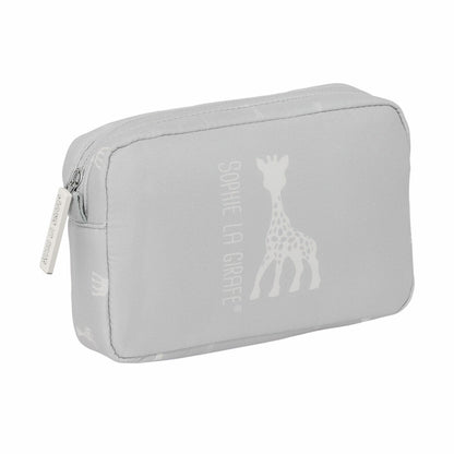 Resenecessär Sophie la Girafe Ljusgrå 20 x 13 x 5,5 cm finns hos Aktivcamping