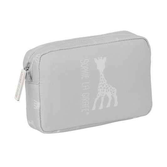 Resenecessär Sophie la Girafe Ljusgrå 20 x 13 x 5,5 cm finns hos Aktivcamping