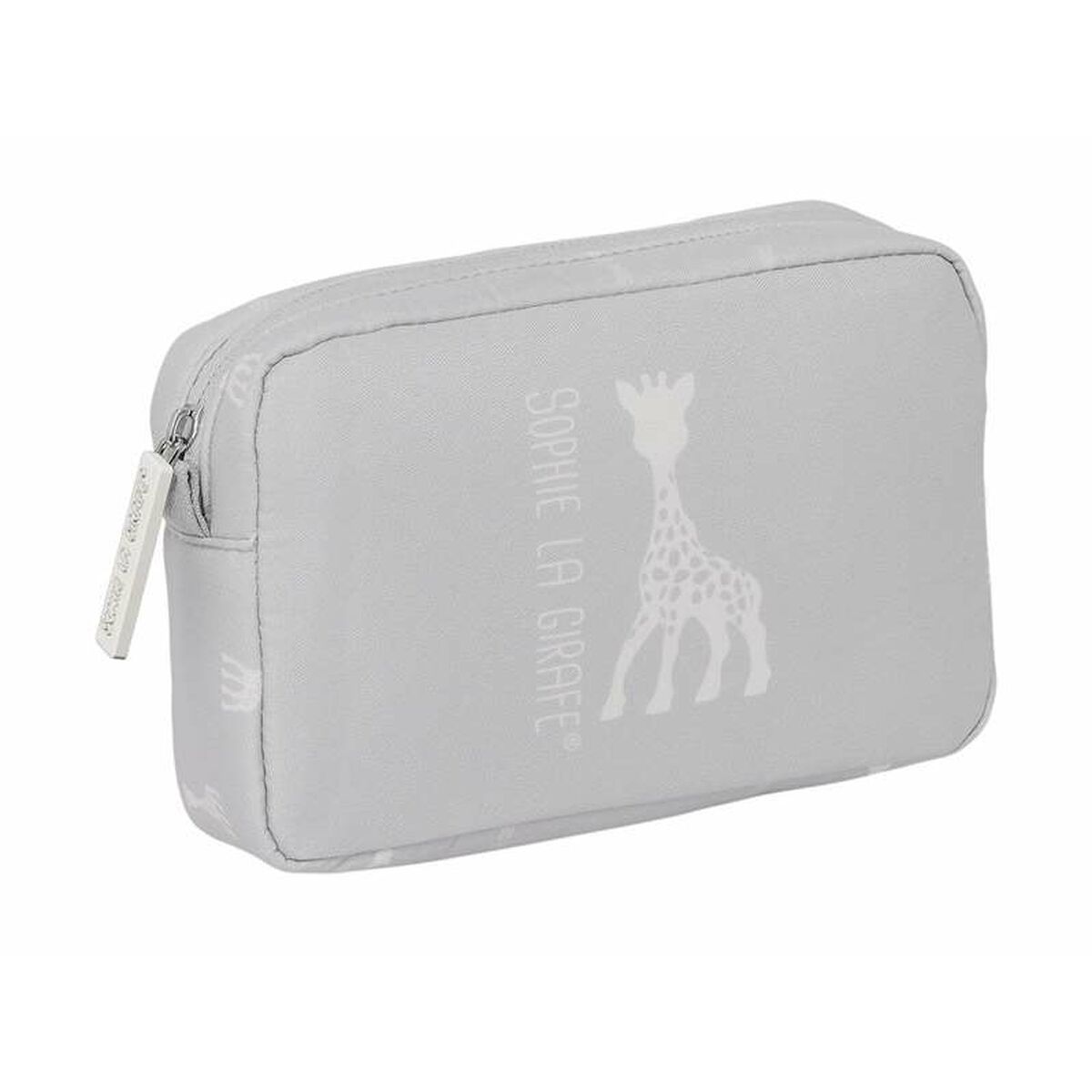 Resenecessär Sophie la Girafe Ljusgrå 20 x 13 x 5,5 cm finns hos Aktivcamping