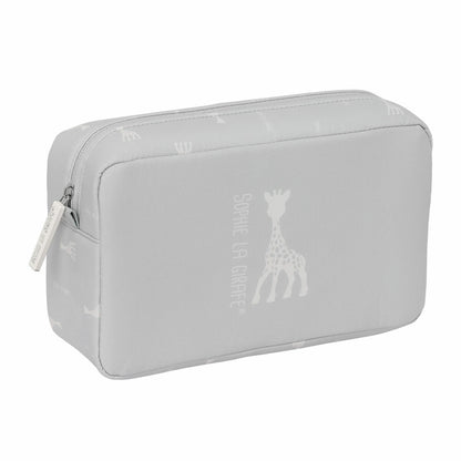 Resenecessär Sophie la Girafe Ljusgrå 28 x 16 x 9 cm finns hos Aktivcamping