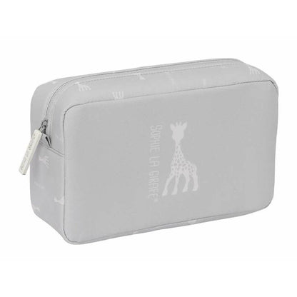 Resenecessär Sophie la Girafe Ljusgrå 28 x 16 x 9 cm finns hos Aktivcamping