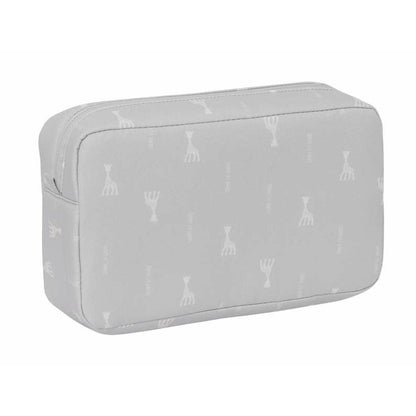 Resenecessär Sophie la Girafe Ljusgrå 28 x 16 x 9 cm finns hos Aktivcamping