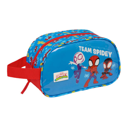 Resenecessär Spider-Man Blå Röd finns hos Aktivcamping