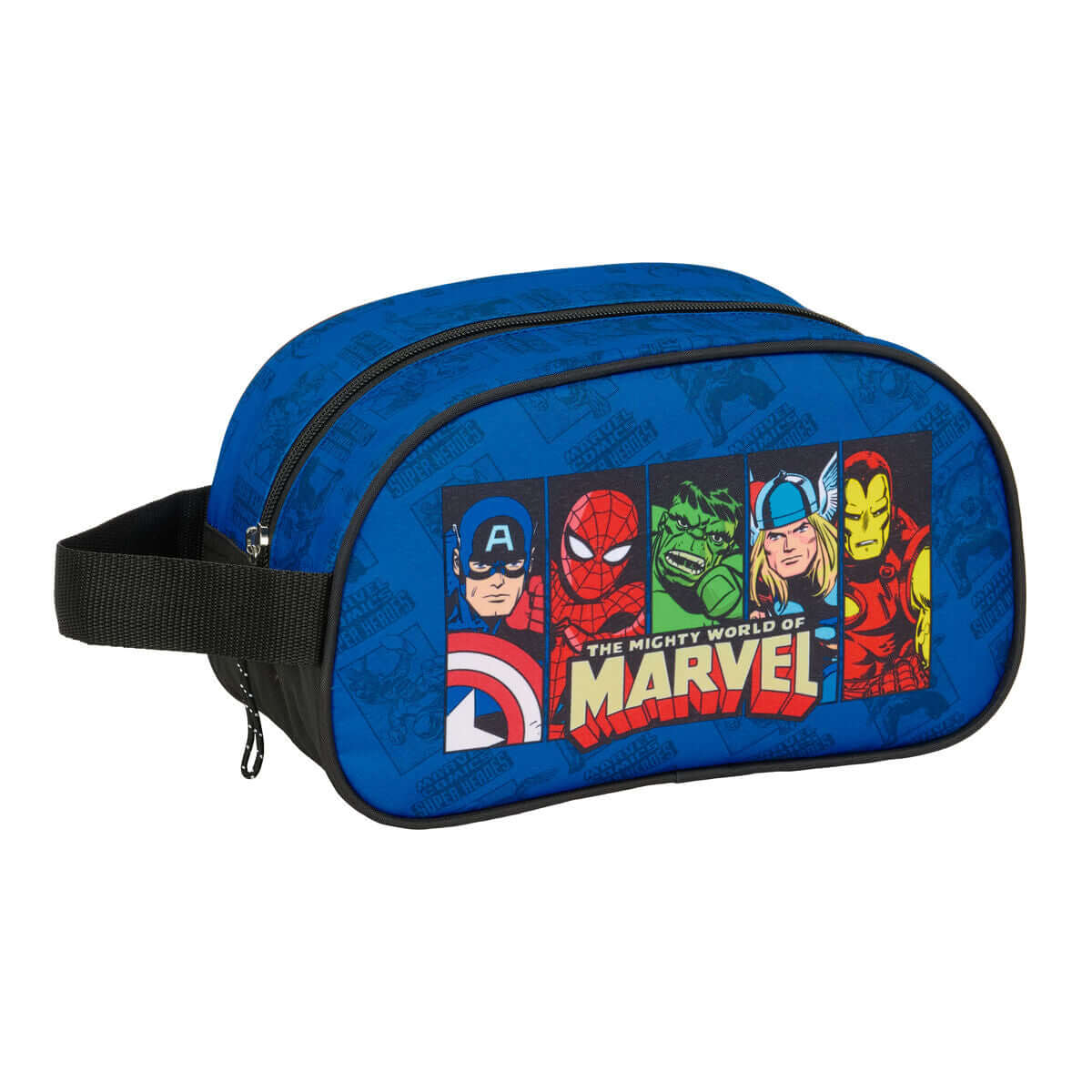 Resenecessär The Avengers Blå Svart finns hos Aktivcamping