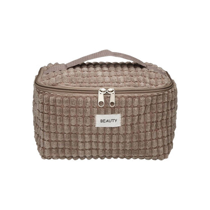 Resenecessär Versa Corduroy Persimon Polyester Textil 12 x 12 x 20 cm - finns hos Aktivcamping