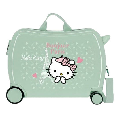 Resväska Hello Kitty Grön finns hos Aktivcamping
