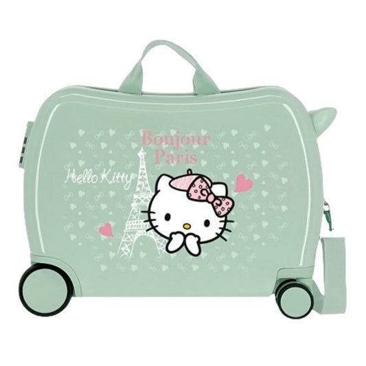 Resväska Hello Kitty Grön finns hos Aktivcamping