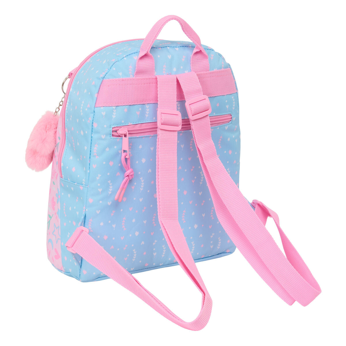 Ryggsäck BlackFit8 Smile Rosa Ljusblå 25 x 30 x 13 cm Mini finns hos Aktivcamping