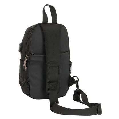 Ryggsäck Safta Black Svart 18 x 34 x 12 cm - finns hos Aktivcamping