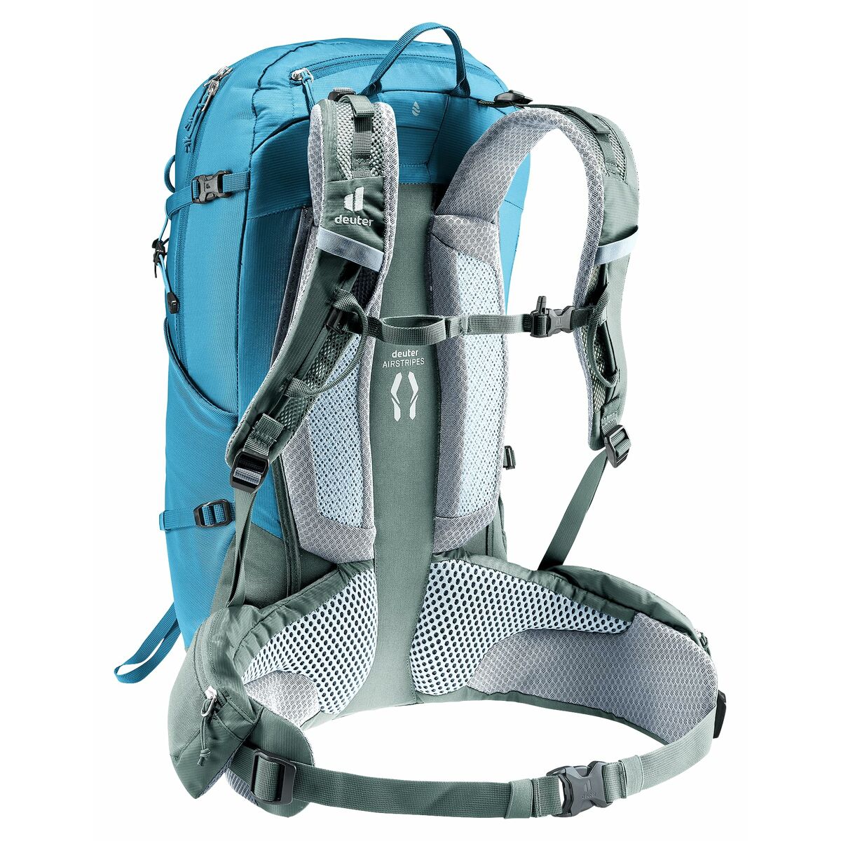 Ryggsäck Träningsväska Deuter Trail Pro 33 Blå Grön 33 L finns hos Aktivcamping
