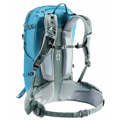 Ryggsäck Träningsväska Deuter Trail Pro 33 Blå Grön 33 L finns hos Aktivcamping