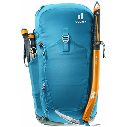 Ryggsäck Träningsväska Deuter Trail Pro 33 Blå Grön 33 L finns hos Aktivcamping