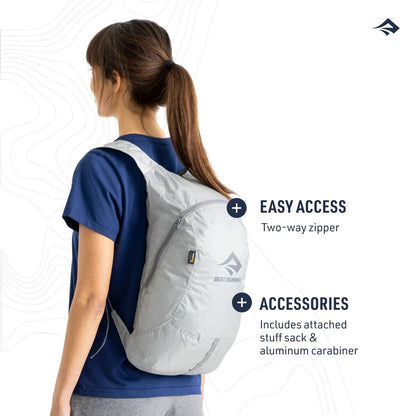 Ryggsäck för bergmiljö Sea to Summit Ultra-Sil Day Pack Blå (Blå) - finns hos Aktivcamping