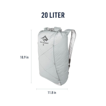 Ryggsäck för bergmiljö Sea to Summit Ultra-Sil Dry Day Pack Grå Silvrig 22 L - finns hos Aktivcamping