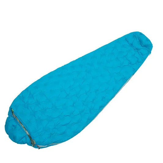 Spring Ultralight Duck Down Sleeping Bag Blue-0