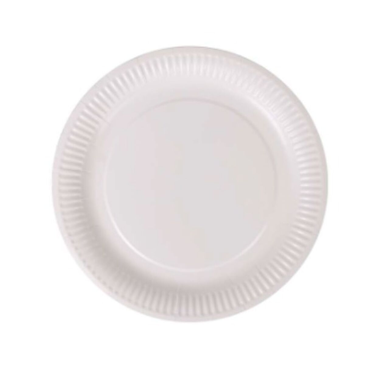 Plate set Algon White Cardboard Disposable 23 cm 100 pieces