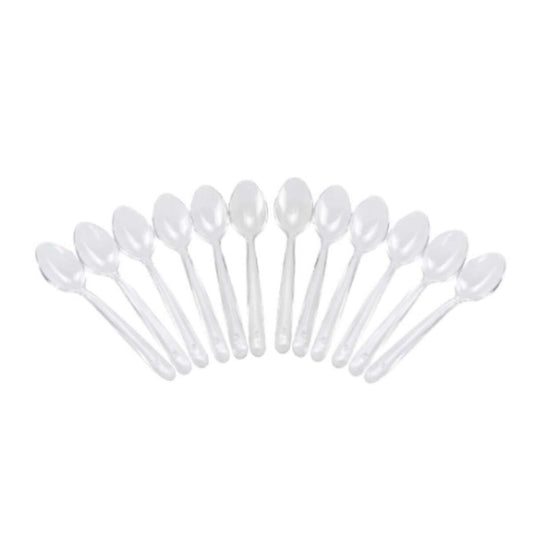 Reusable spoon set Algon Efterrätt Transparent 12 antal 14 cm