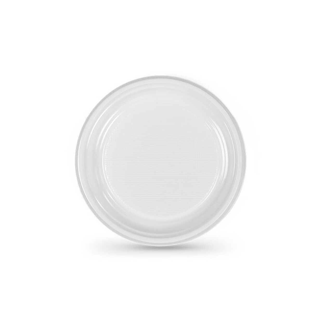 Set of reusable plates Algon White Plastic 17 cm (25 pieces)