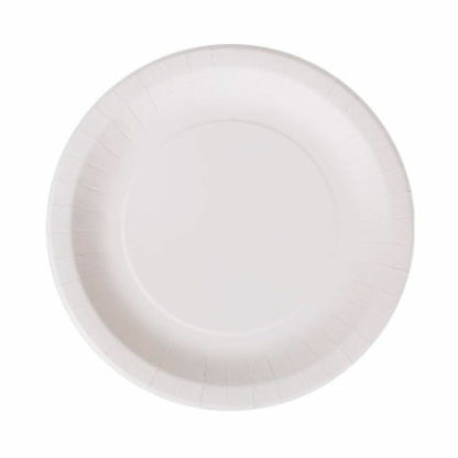 Plate set Algon Disposable White Cardboard 28 cm (36 pieces)