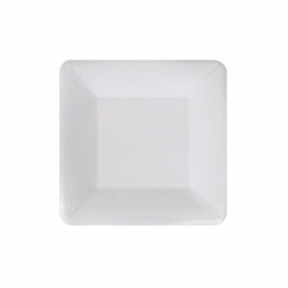 Plate set Algon Disposable White Cardboard Square 18 cm (36 pieces)