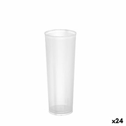 Set of reusable glasses Algon Transparent 24 pieces 330 ml (20 pieces)