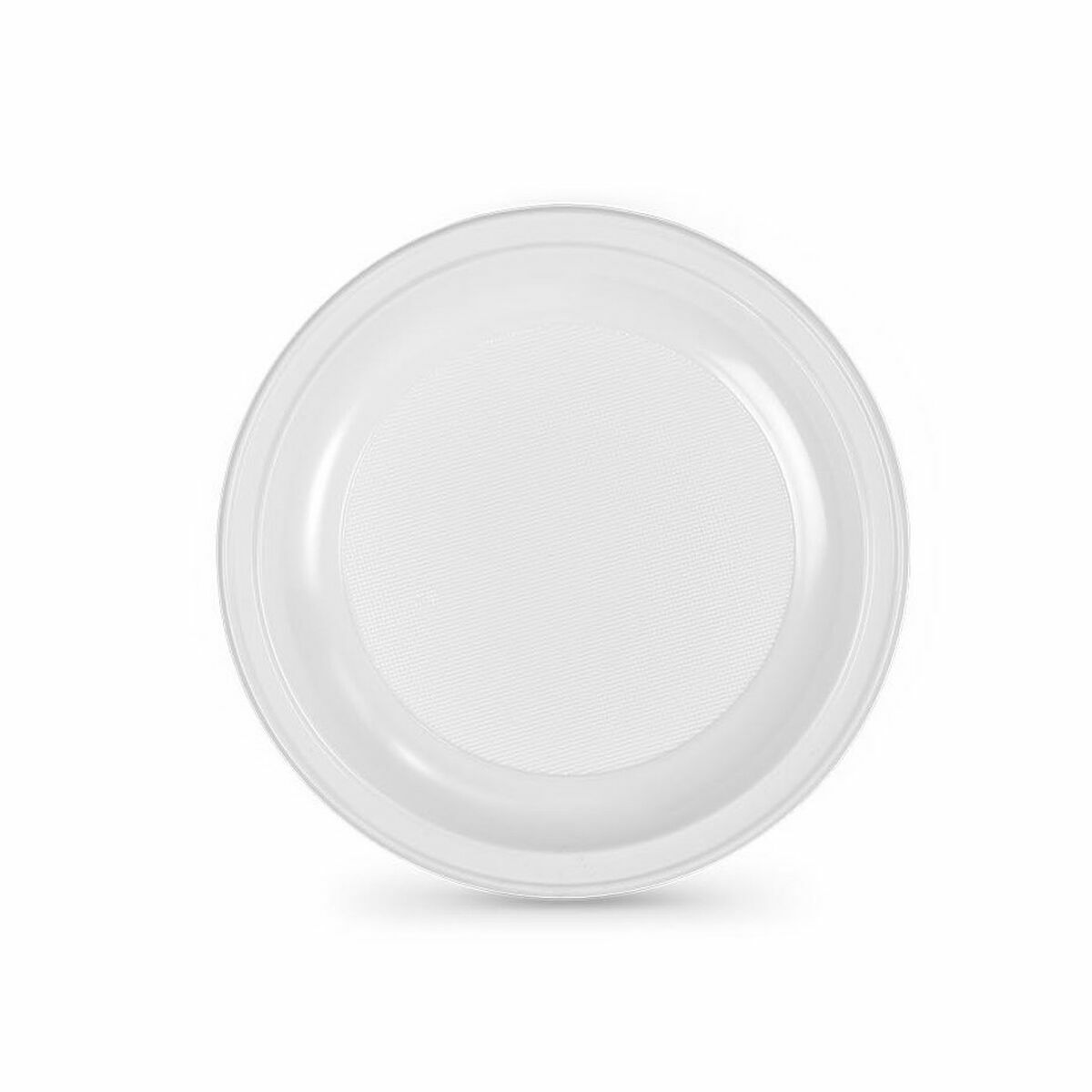 Set of reusable plates Algon White Plastic 25 x 25 x 1.5 cm (36 pieces)