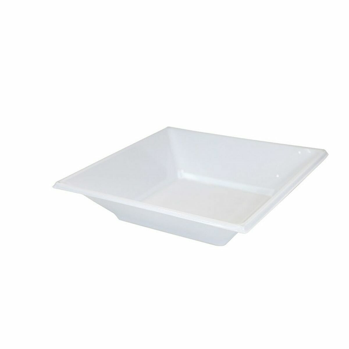 Set of reusable plates Algon White Plastic (36 pieces)