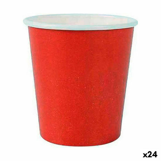 Ice Cream Algon Disposable Cardboard Red 20 Pieces 120 ml (24 pieces)