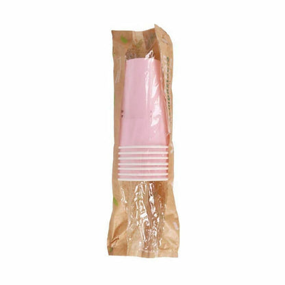 Ice Cream Algon Disposable Cardboard Pink 7 Pieces 450 ml (16 pieces)