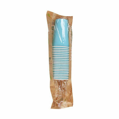 Ice Cream Algon Disposable Cardboard Blue 20 Pieces 220 ml (20 pieces)