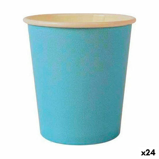 Ice Cream Algon Disposable Cardboard Blue 20 Pieces 120 ml (24 pieces)