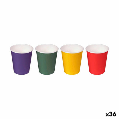 Set of shot glasses Algon Disposable Cardboard Multicolour 20 Pieces 50 ml (36 pieces)